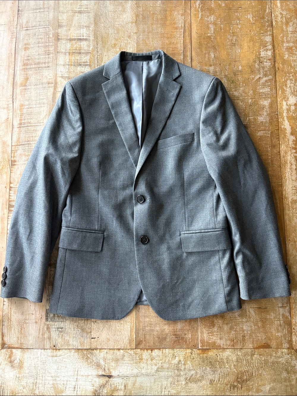 Ralph Lauren Boys Gray Two-Button Blazer size 14R